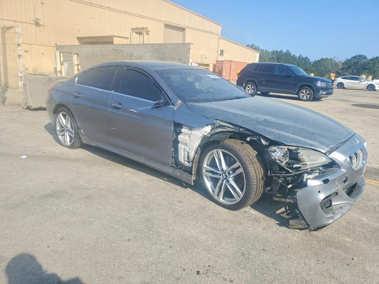 2013 Bmw 650 I Gray vin: WBA6B2C55DD128737