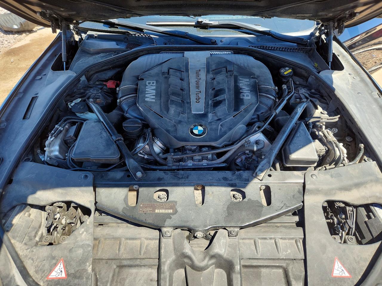 2015 Bmw 650 I Gran Coupe Black vin: WBA6B2C55FD799182