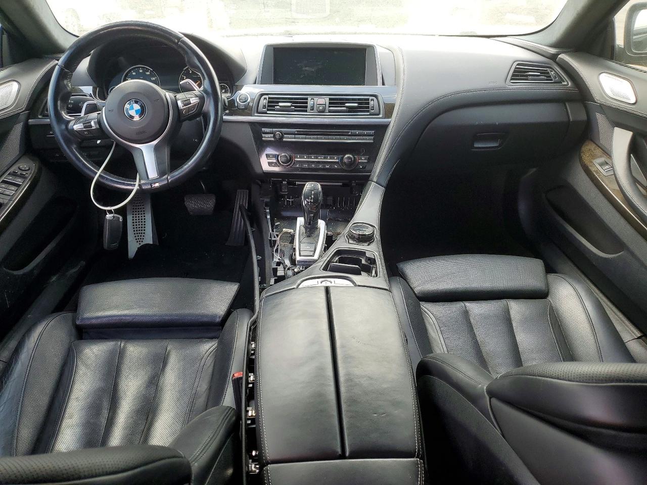 2015 Bmw 650 I Gran Coupe Gray vin: WBA6B2C55FGB99179