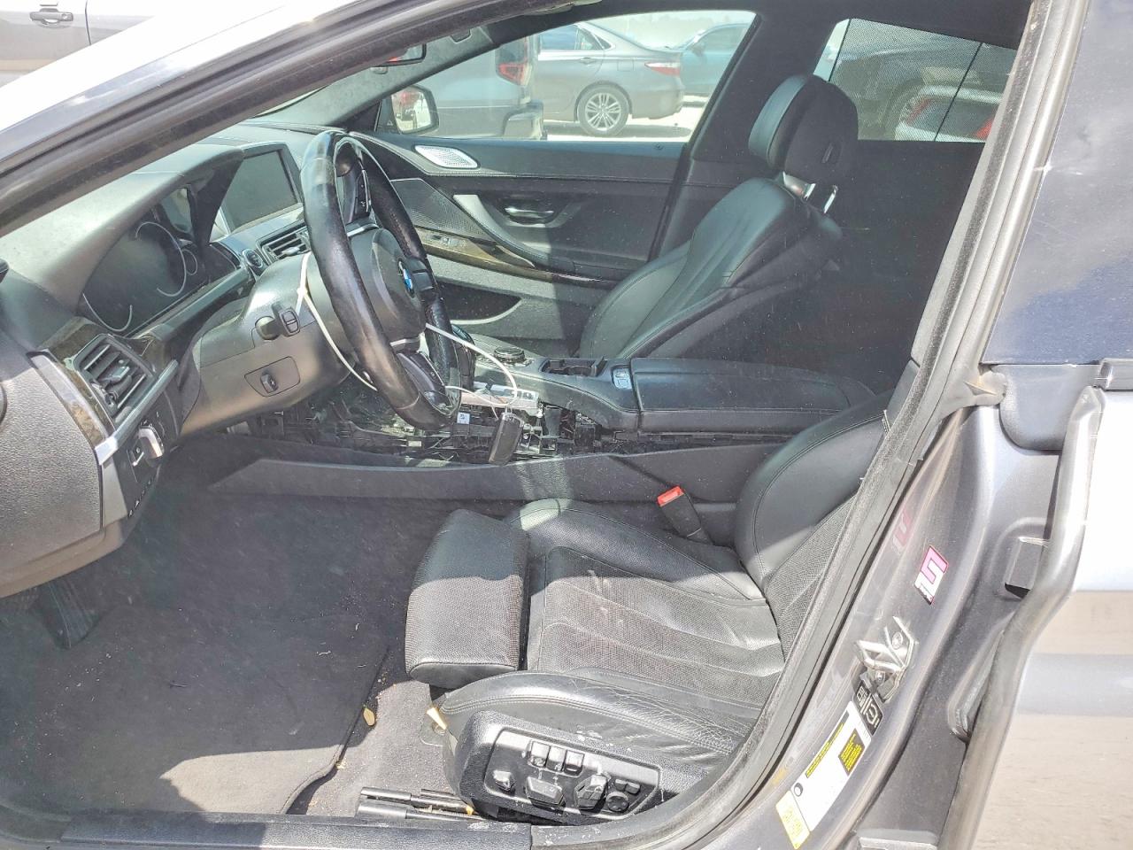 2015 Bmw 650 I Gran Coupe Gray vin: WBA6B2C55FGB99179