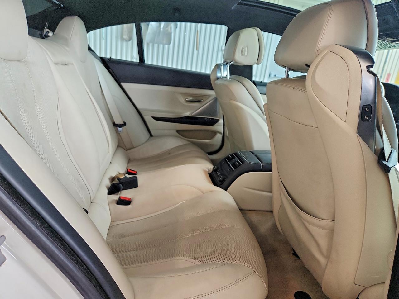 2014 Bmw 650 I Gran Coupe White vin: WBA6B2C56ED129672