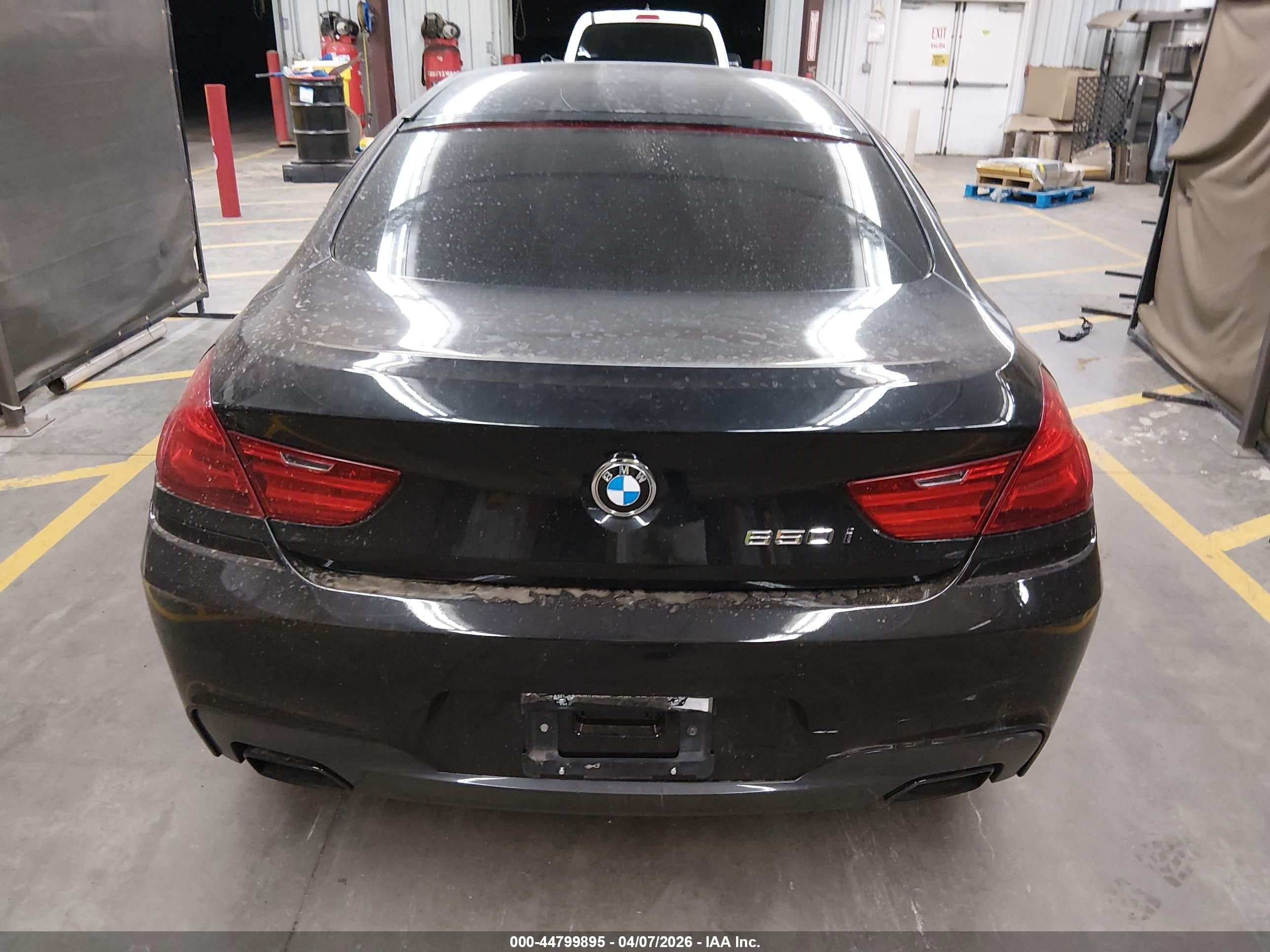 2015 Bmw 650i Gran Coupe   Black vin: WBA6B2C57FGB99183