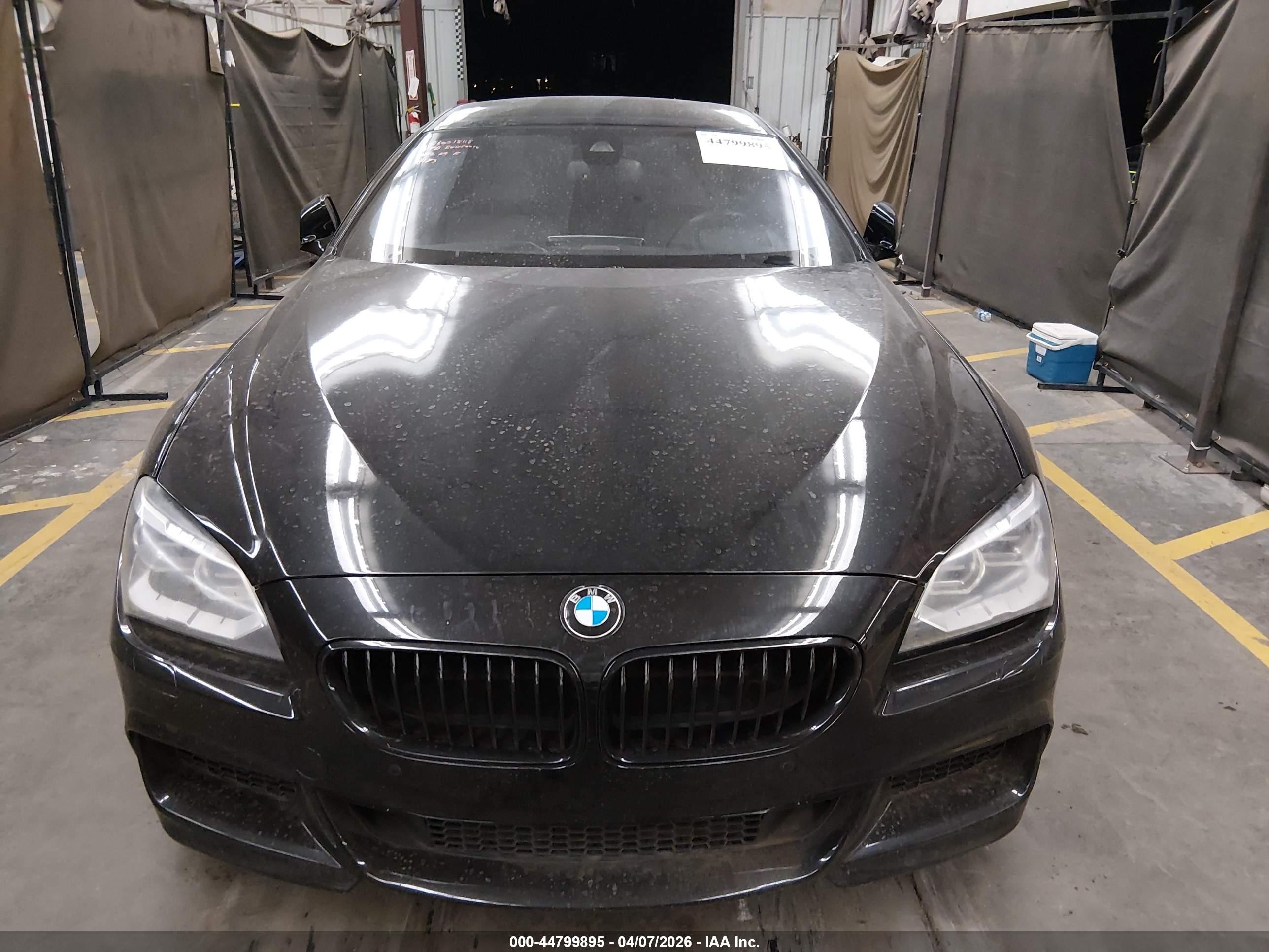 2015 Bmw 650i Gran Coupe   Black vin: WBA6B2C57FGB99183