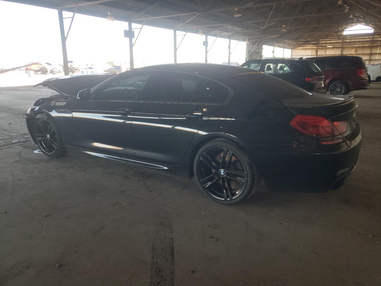 2013 Bmw 650 I Black vin: WBA6B2C58DD128120