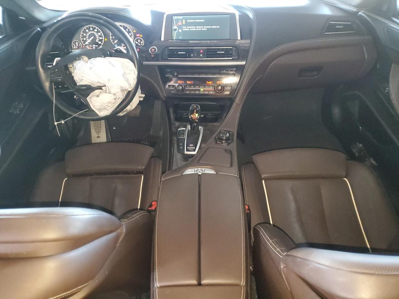 2013 Bmw 650 I Black vin: WBA6B2C58DD128120