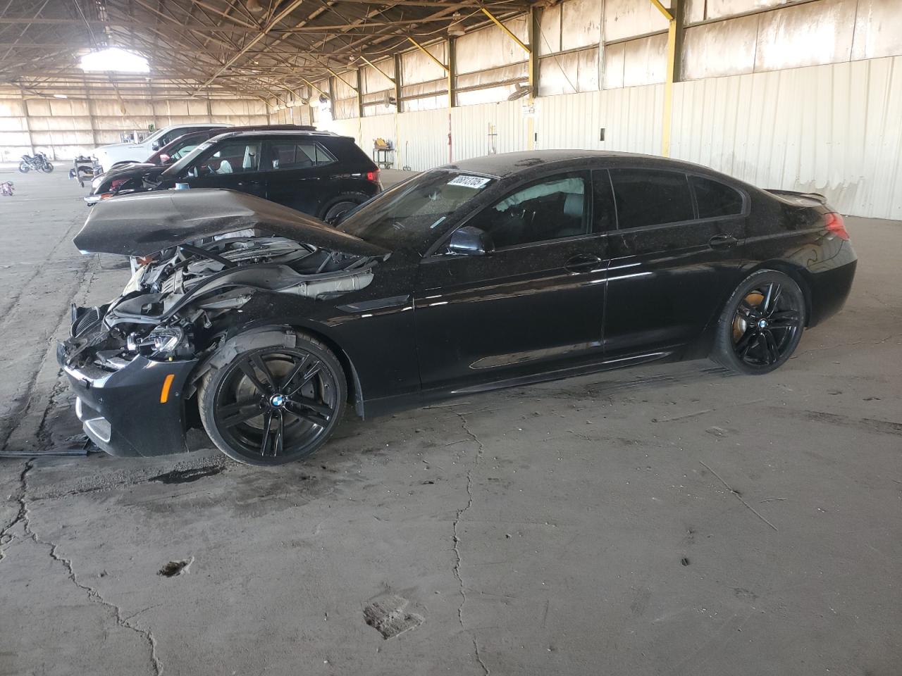 2013 Bmw 650 I Black vin: WBA6B2C58DD128120