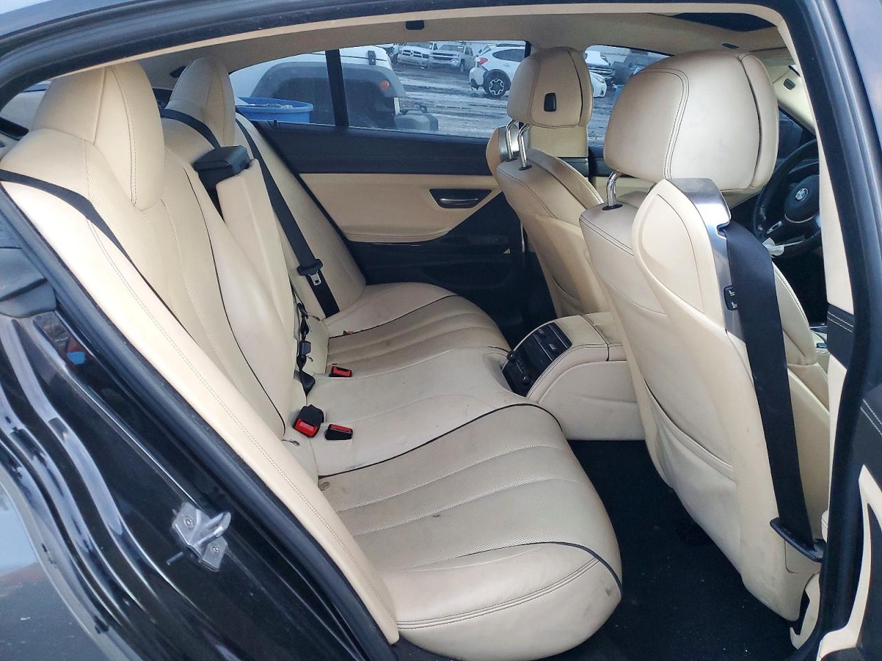 2014 Bmw 650 I Gran Coupe Silver vin: WBA6B2C58ED129916
