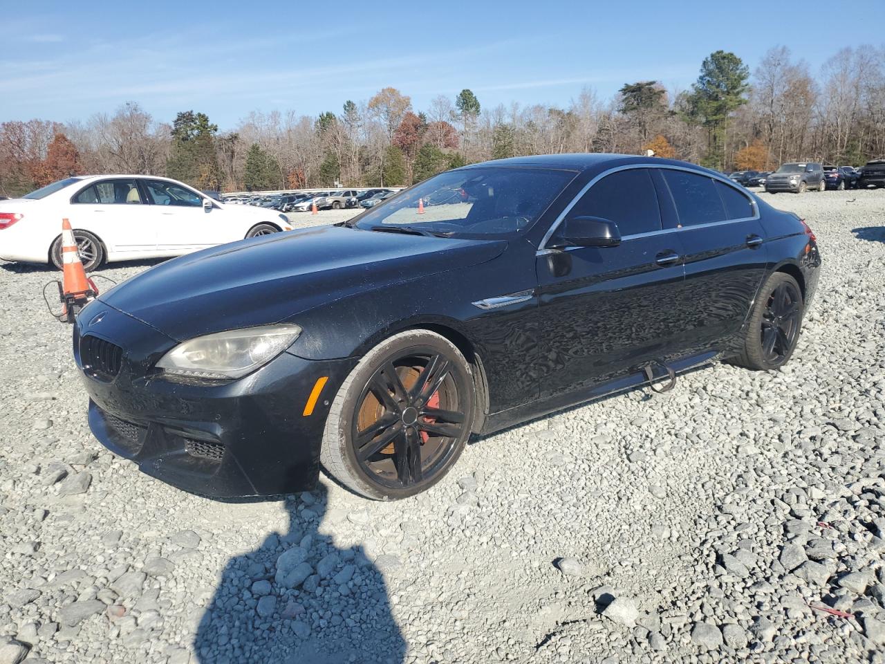 2013 Bmw 650 I Black vin: WBA6B2C59DD128403