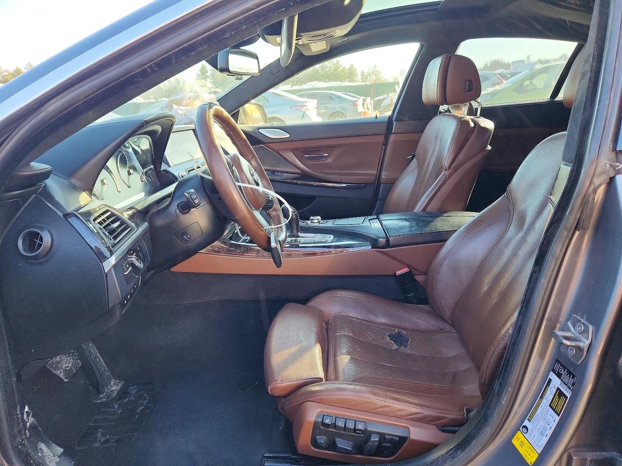 2013 Bmw 650 I Silver vin: WBA6B2C59DDG66599
