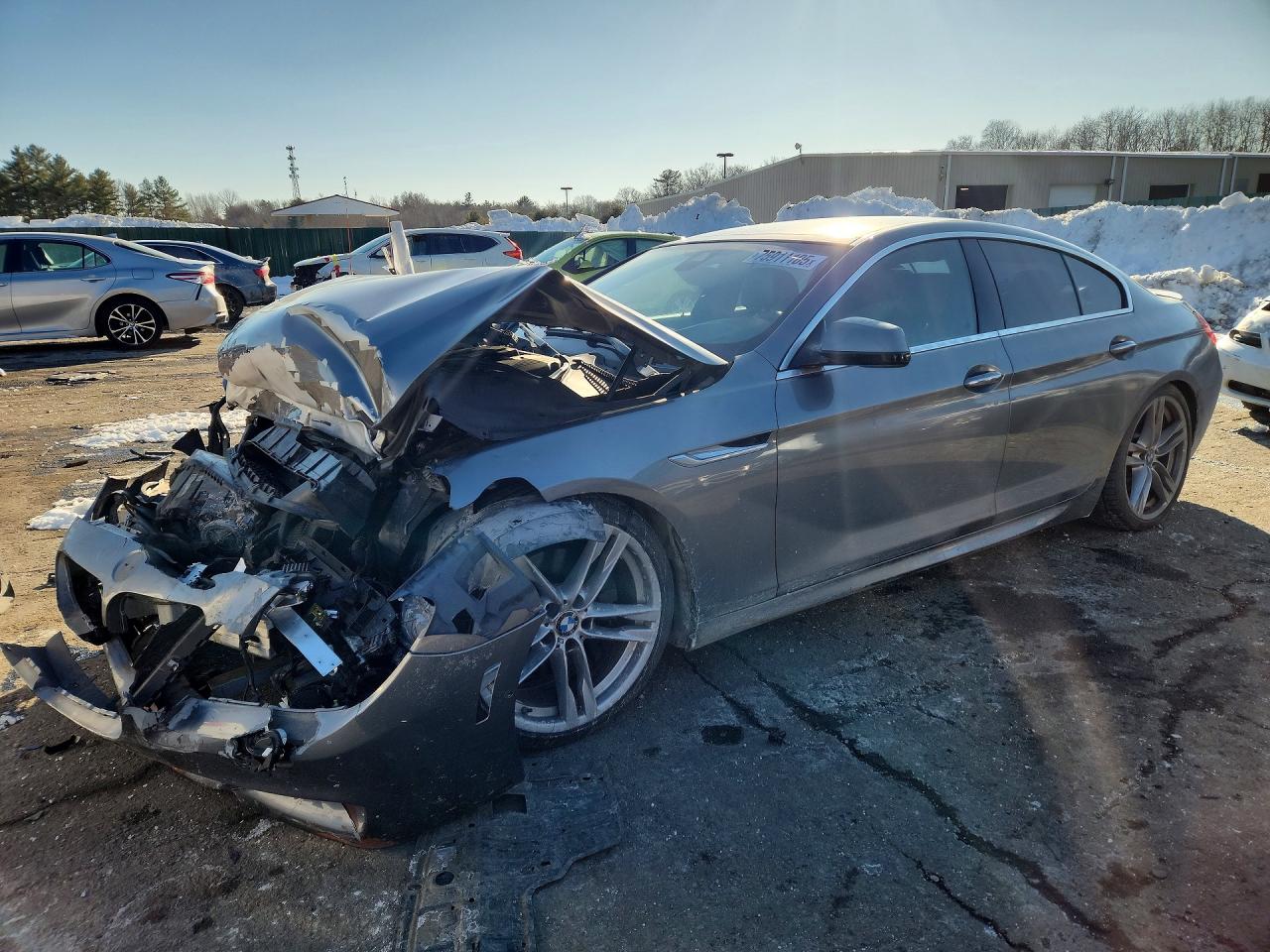 2013 Bmw 650 I Серебряный vin: WBA6B2C59DDG66599