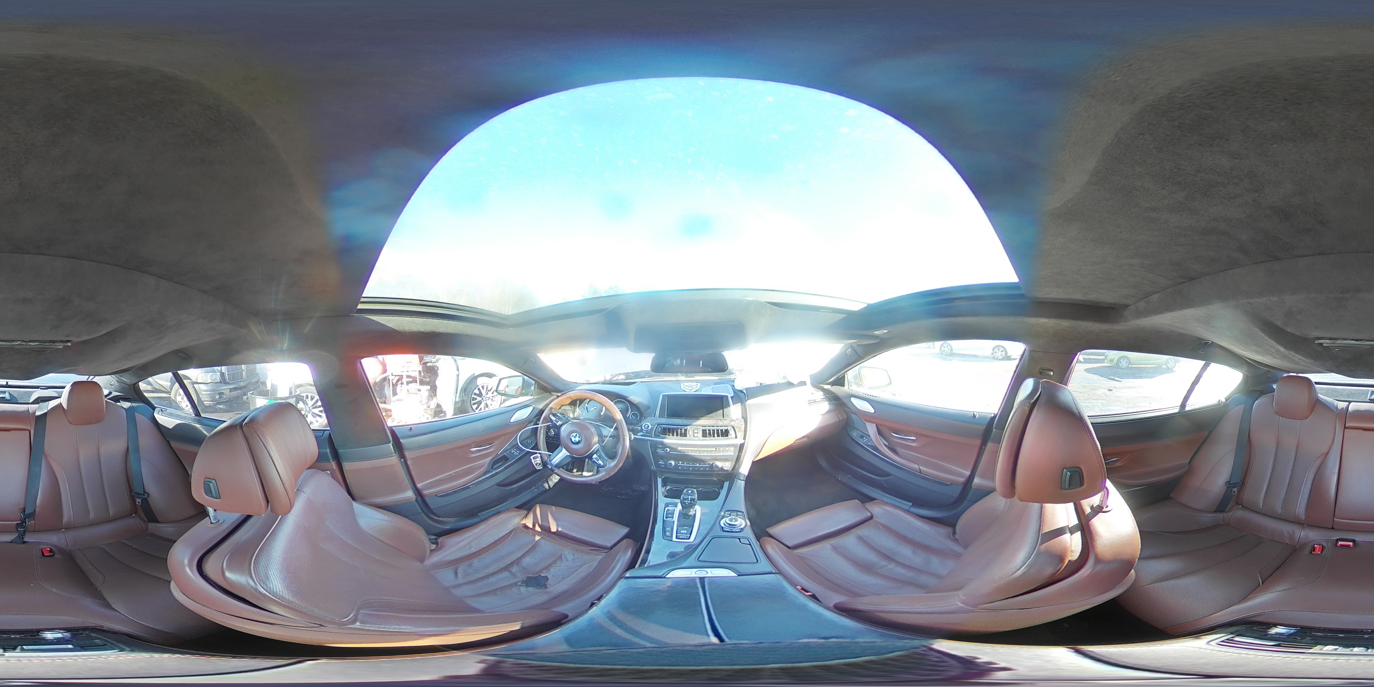 2013 Bmw 650 I Silver vin: WBA6B2C59DDG66599