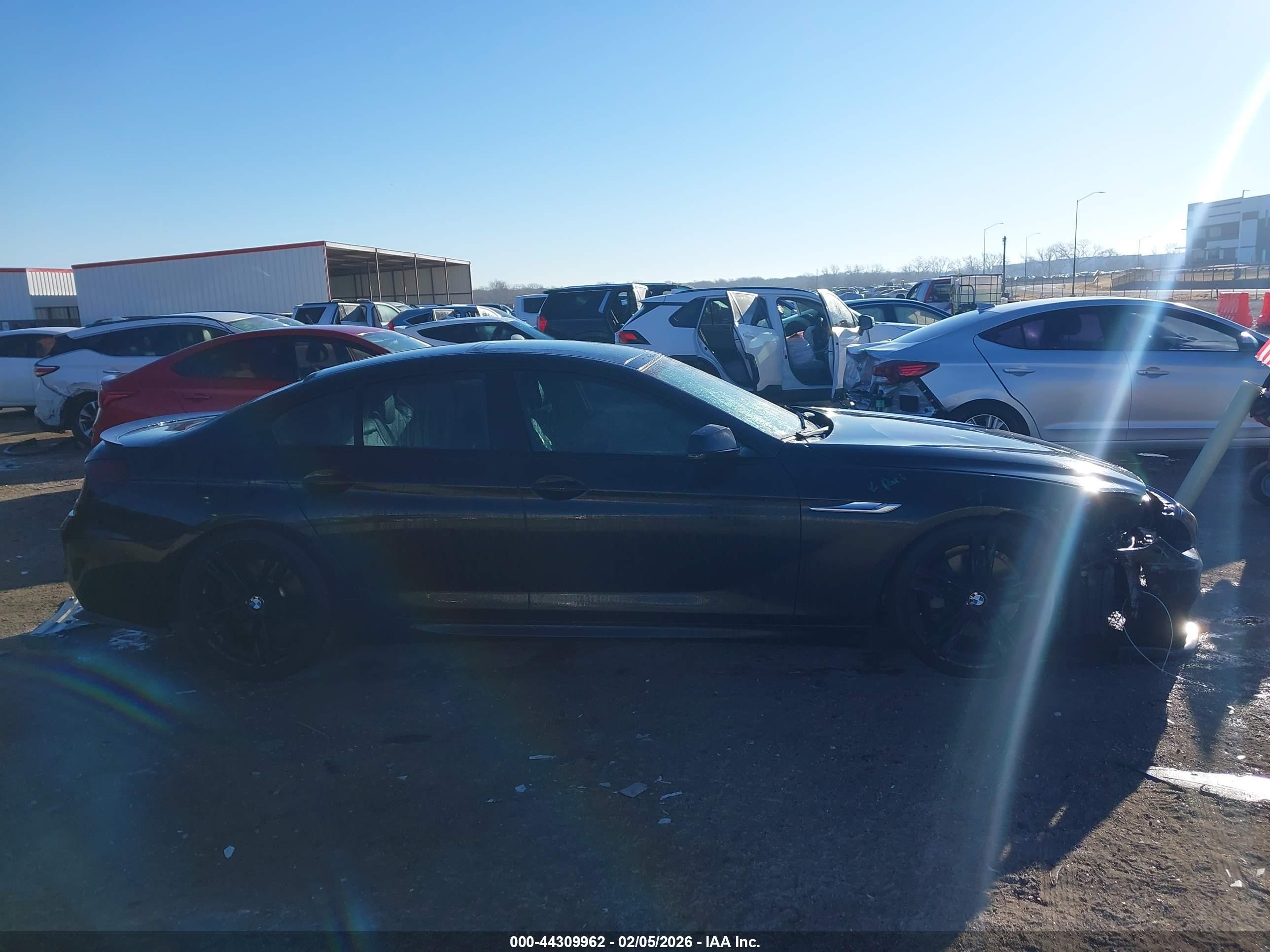 2014 Bmw 650i Gran Coupe   Black vin: WBA6B2C59ED129147