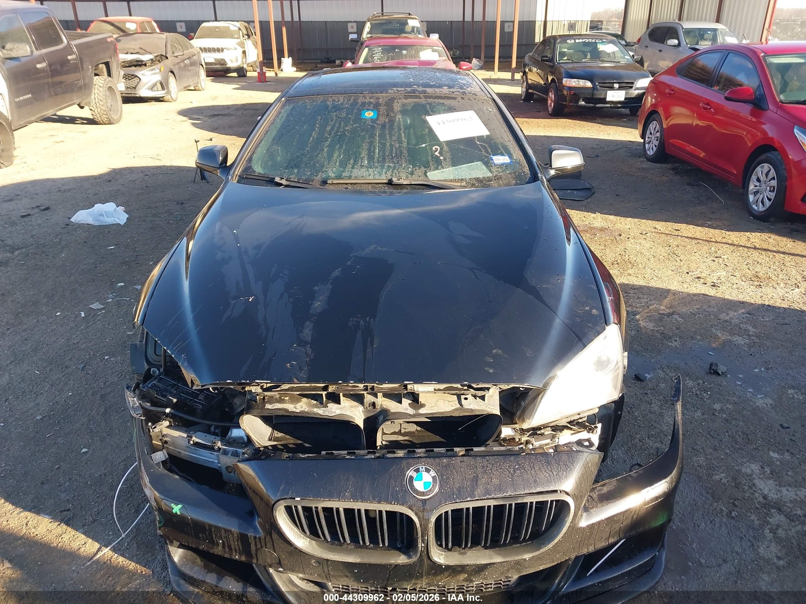 2014 Bmw 650i Gran Coupe   Black vin: WBA6B2C59ED129147