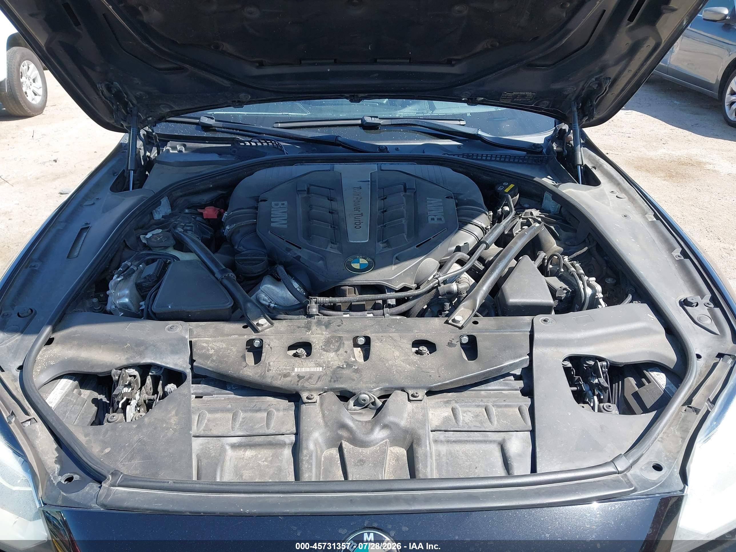 2015 Bmw 650i Gran Coupe   Black vin: WBA6B2C59FD129957