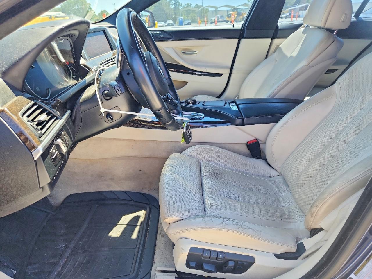 2015 Bmw 650 I Gran Coupe Blue vin: WBA6B2C59FD130011