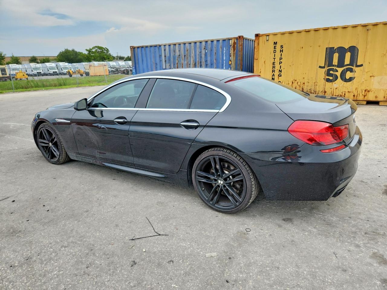 2013 Bmw 650 I Black vin: WBA6B2C5XDD128622