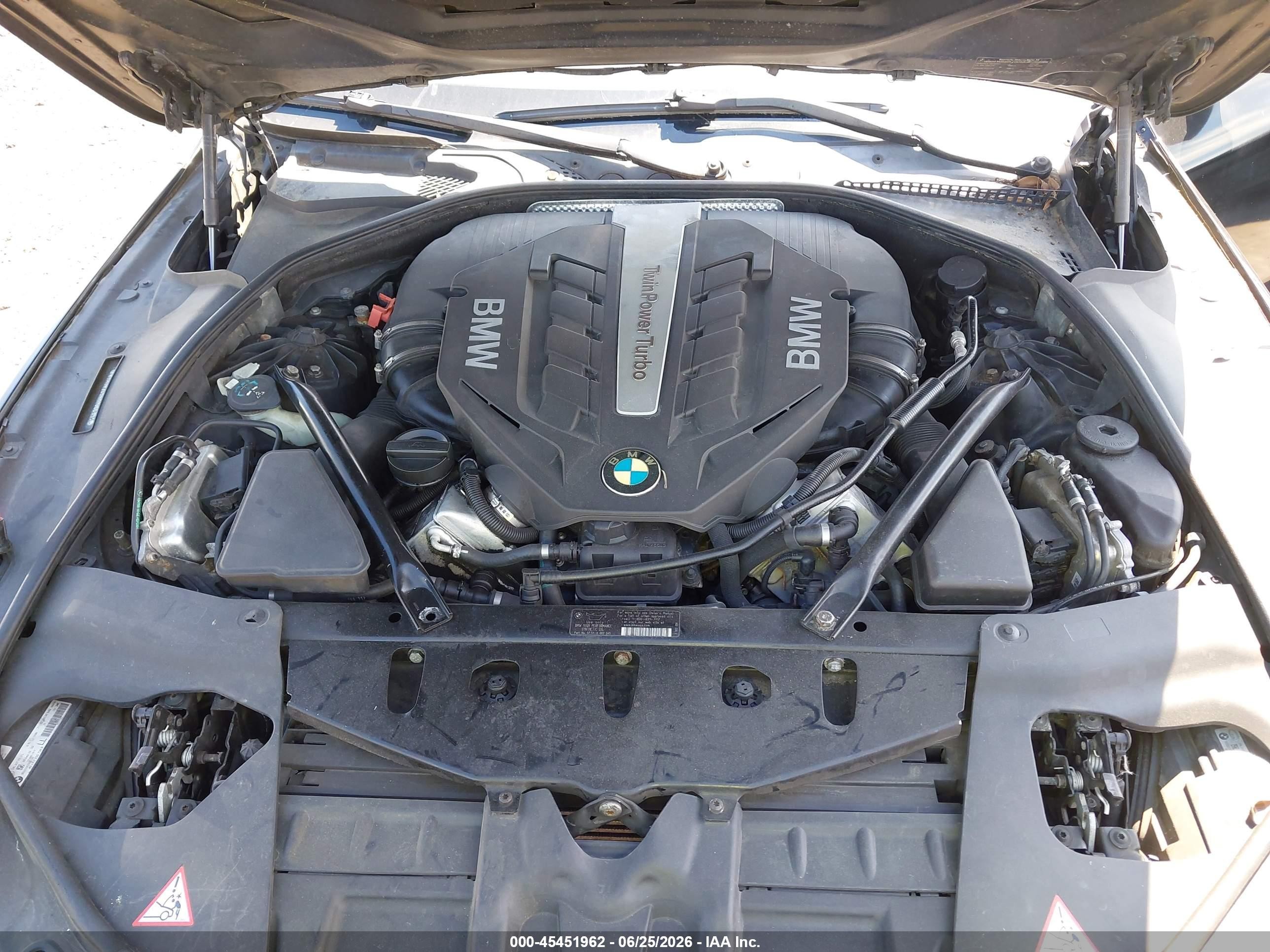 2013 Bmw 650i Gran Coupe   Black vin: WBA6B2C5XDDG66854