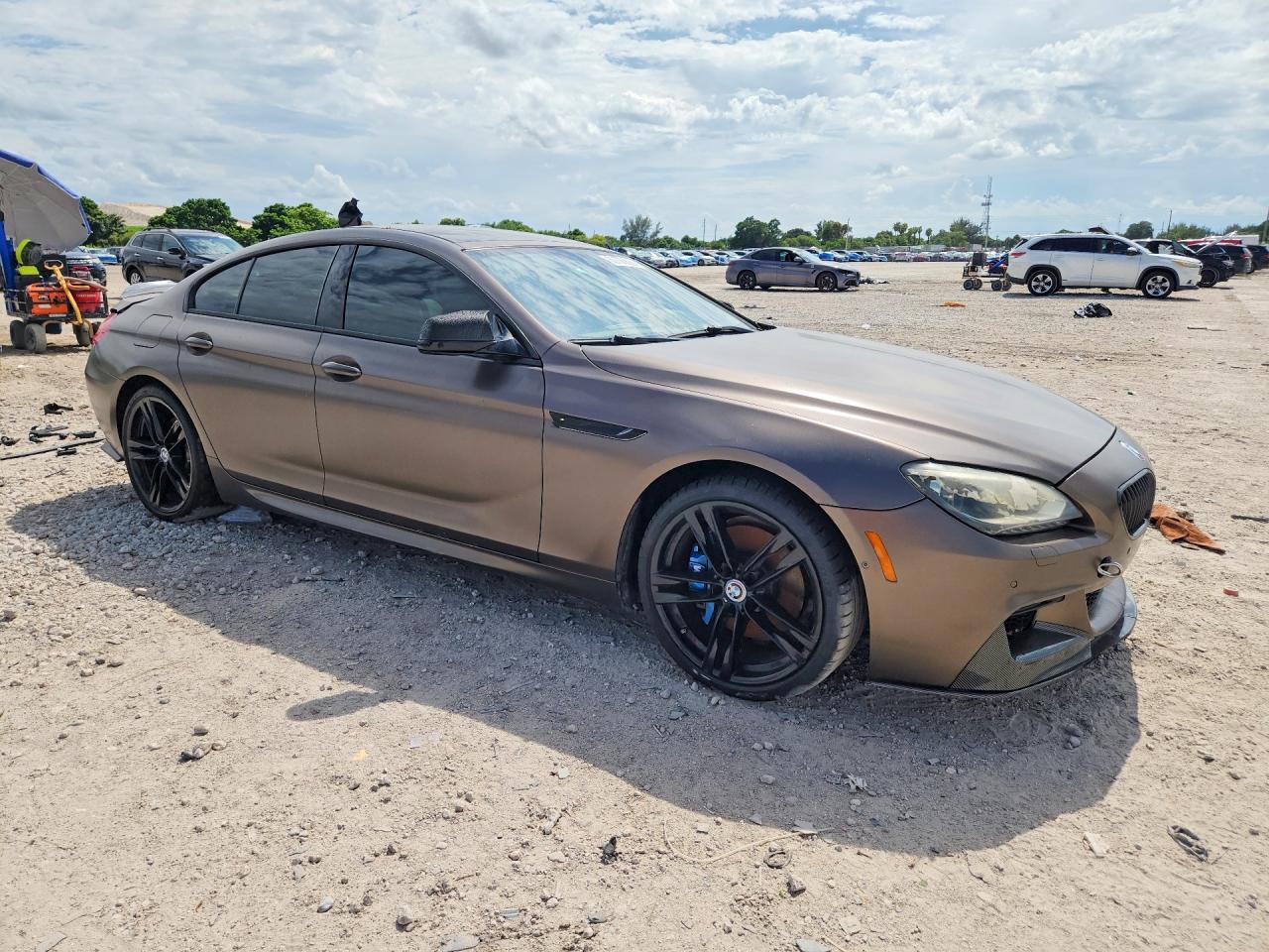 2013 Bmw 650 I Brown vin: WBA6B2C5XDDG66904