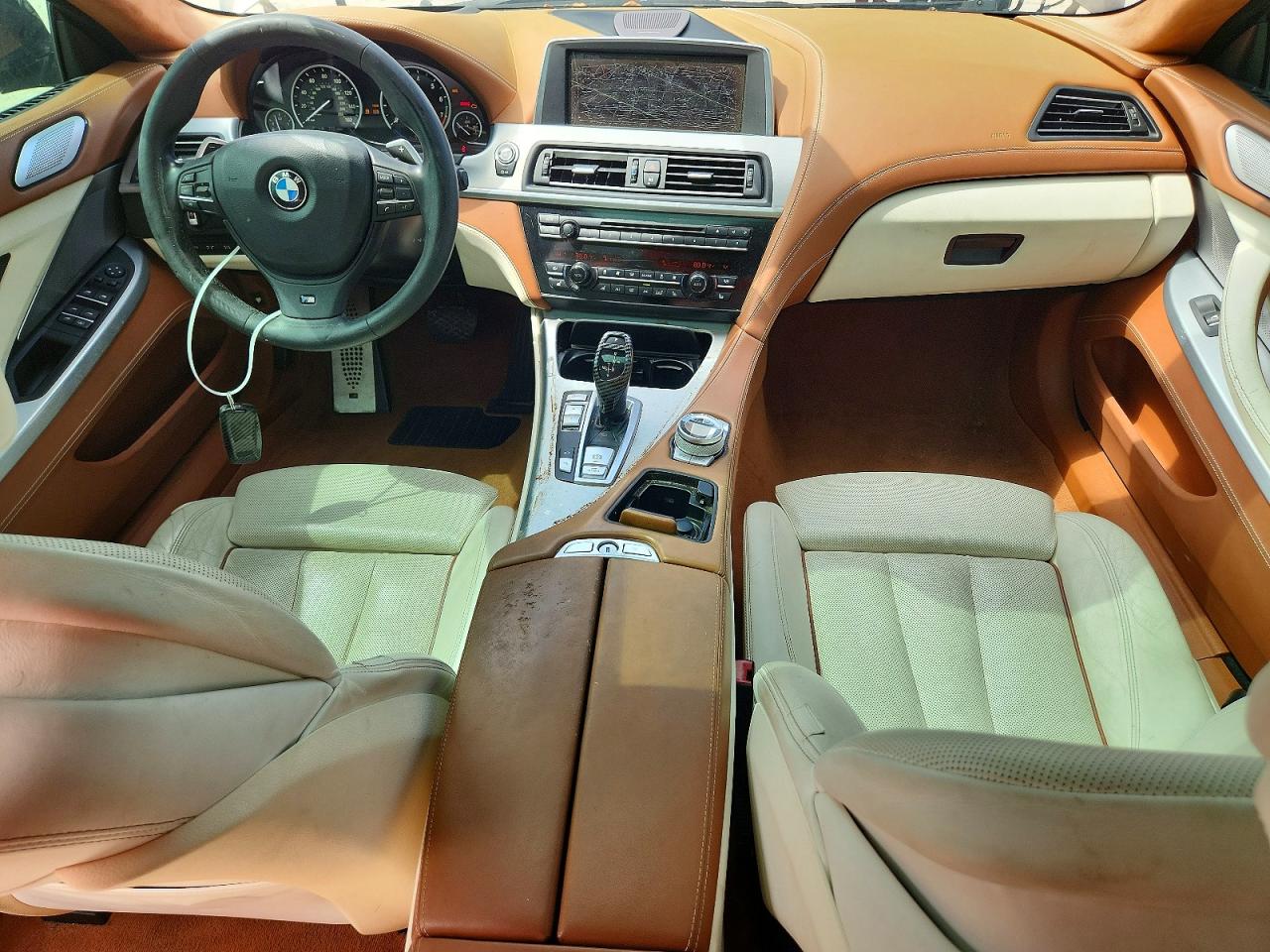 2013 Bmw 650 I Brown vin: WBA6B2C5XDDG66904