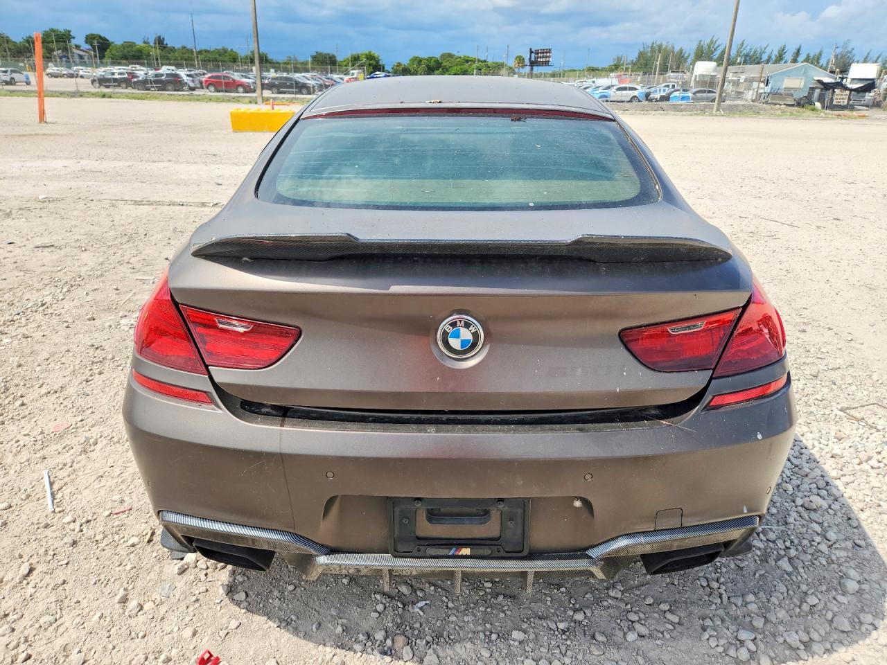 2013 Bmw 650 I Brown vin: WBA6B2C5XDDG66904