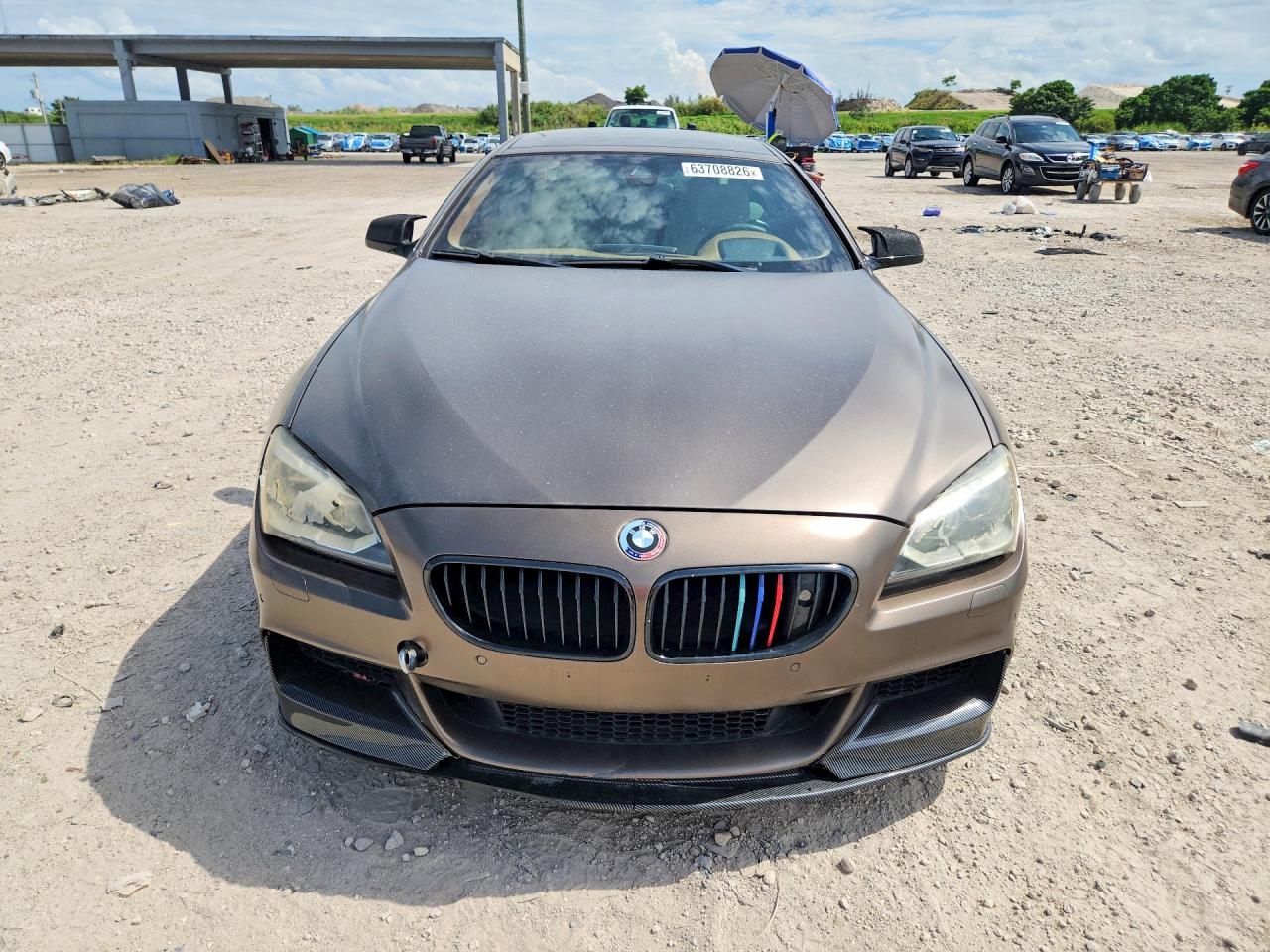 2013 Bmw 650 I Brown vin: WBA6B2C5XDDG66904