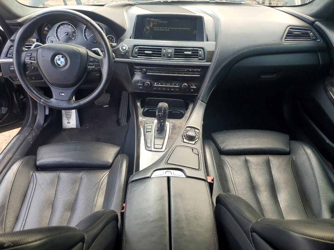 2014 Bmw 650 I Gran Coupe Черный vin: WBA6B2C5XED128816