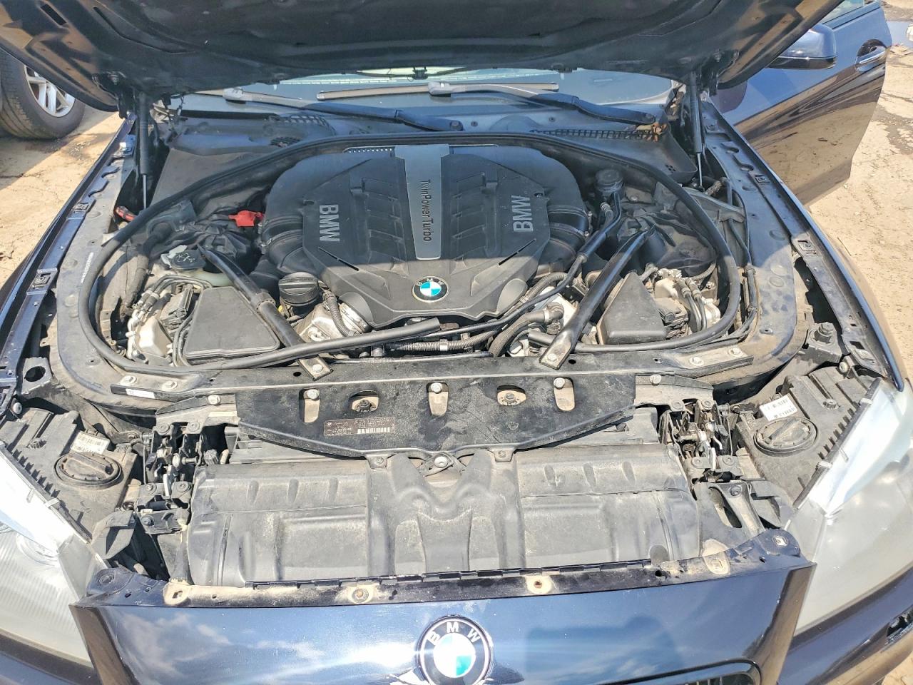 2014 Bmw 650 I Gran Coupe Черный vin: WBA6B2C5XED128816