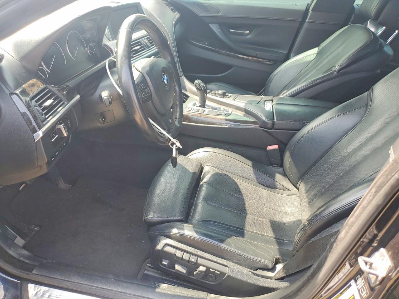 2014 Bmw 650 I Gran Coupe Черный vin: WBA6B2C5XED128816