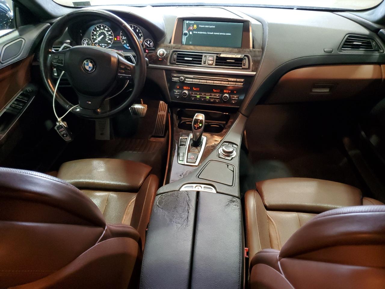 2013 Bmw 650 Xi Blue vin: WBA6B4C50DDG67815