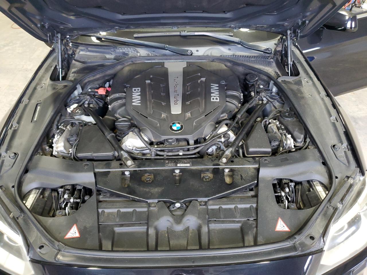 2013 Bmw 650 Xi Blue vin: WBA6B4C50DDG67815