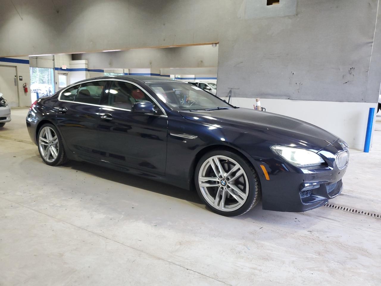 2013 Bmw 650 Xi Blue vin: WBA6B4C50DDG67815