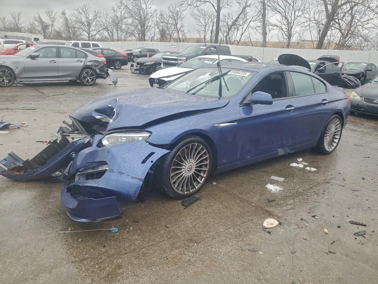 2015 Bmw Alpina B6 Blue vin: WBA6B4C50FD986101
