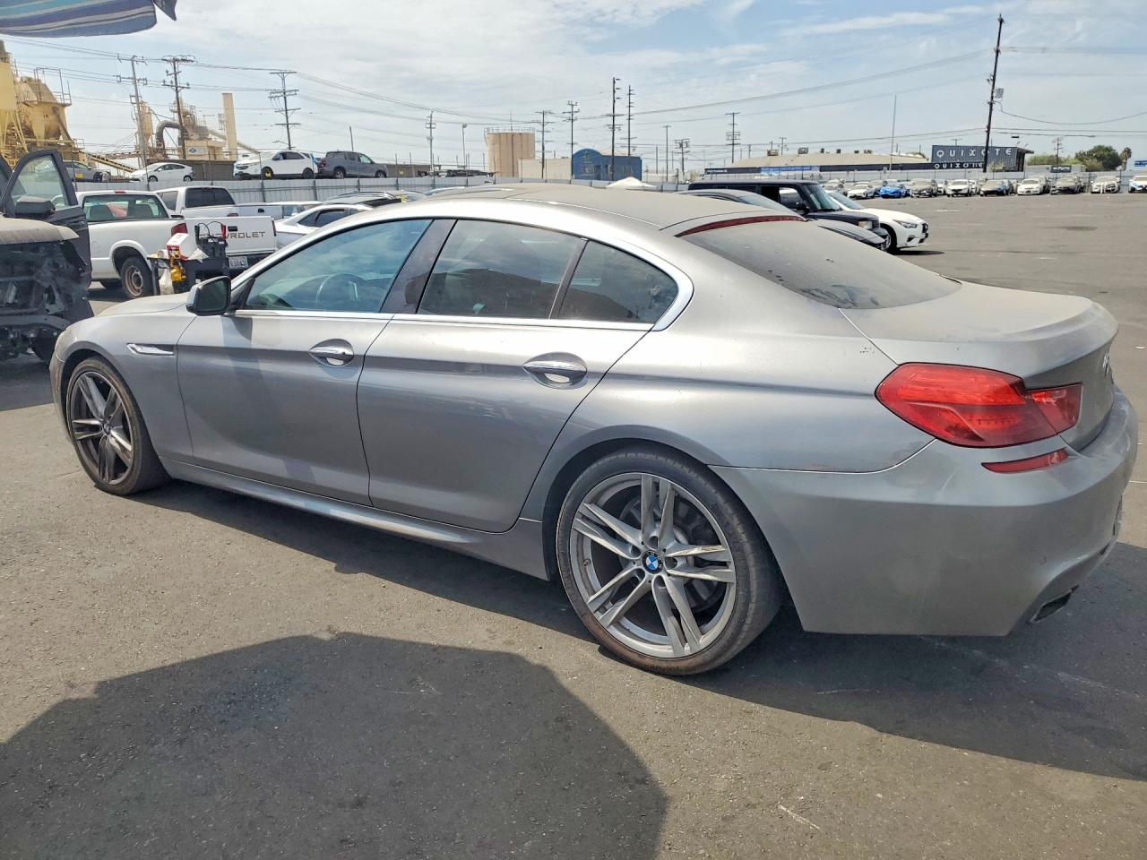 2013 Bmw 650 Xi Gray vin: WBA6B4C51DDG67693