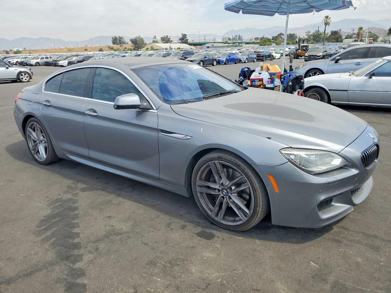 2013 Bmw 650 Xi Gray vin: WBA6B4C51DDG67693