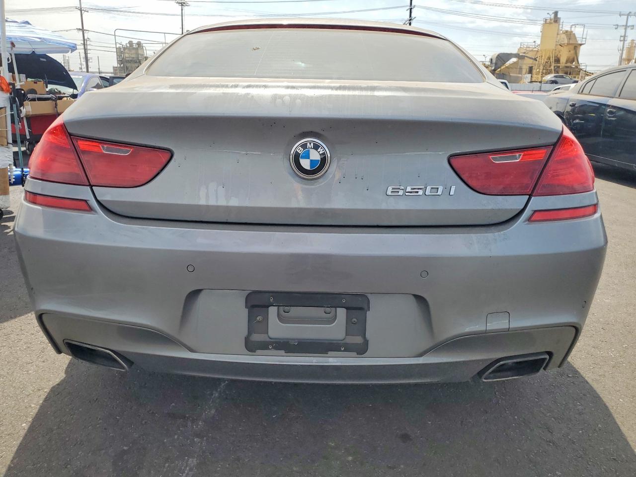 2013 Bmw 650 Xi Gray vin: WBA6B4C51DDG67693