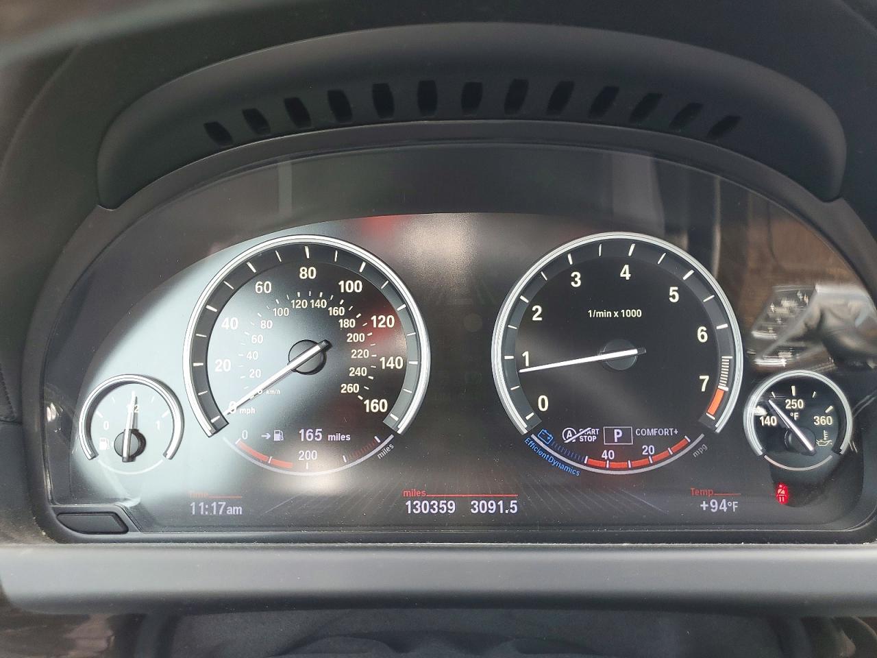 2013 Bmw 650 Xi Gray vin: WBA6B4C51DDG67693