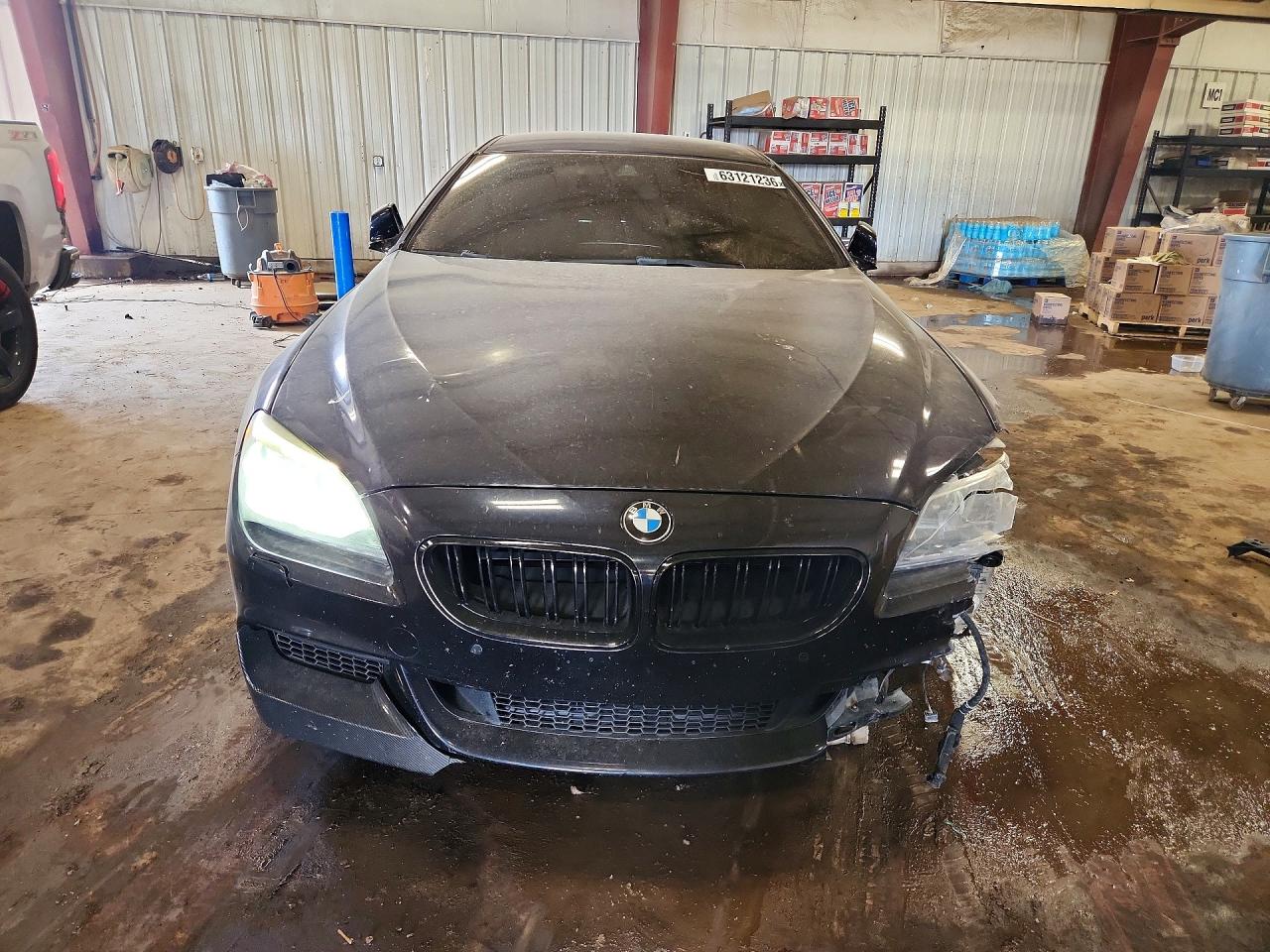2015 Bmw 650 Black vin: WBA6B4C51FD761234