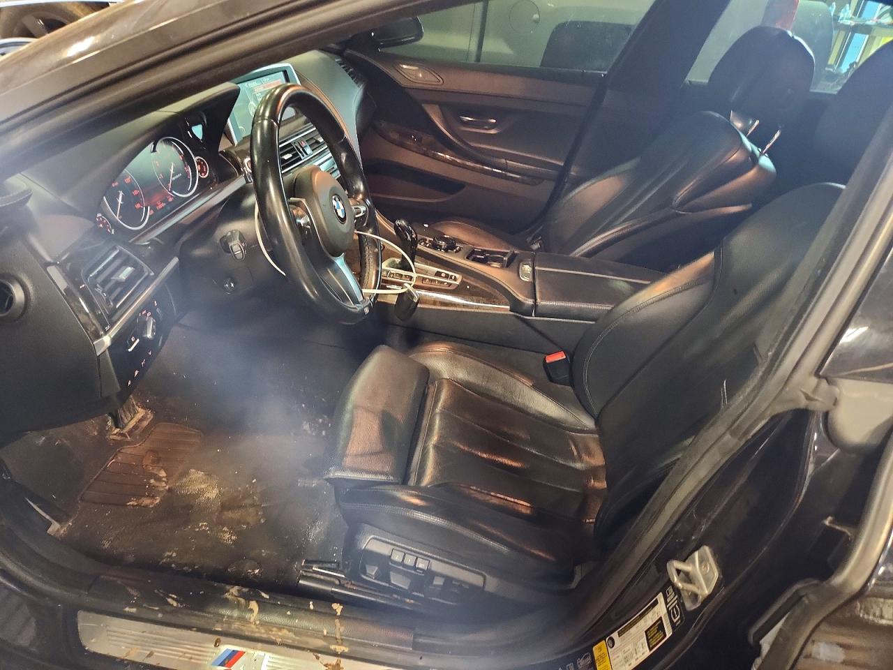 2015 Bmw 650 Black vin: WBA6B4C51FD761234