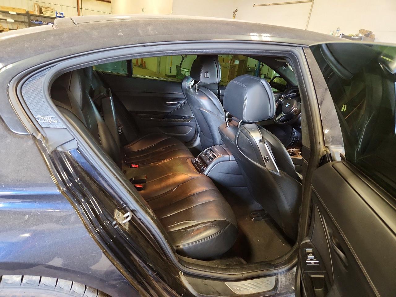 2015 Bmw 650 Black vin: WBA6B4C51FD761234