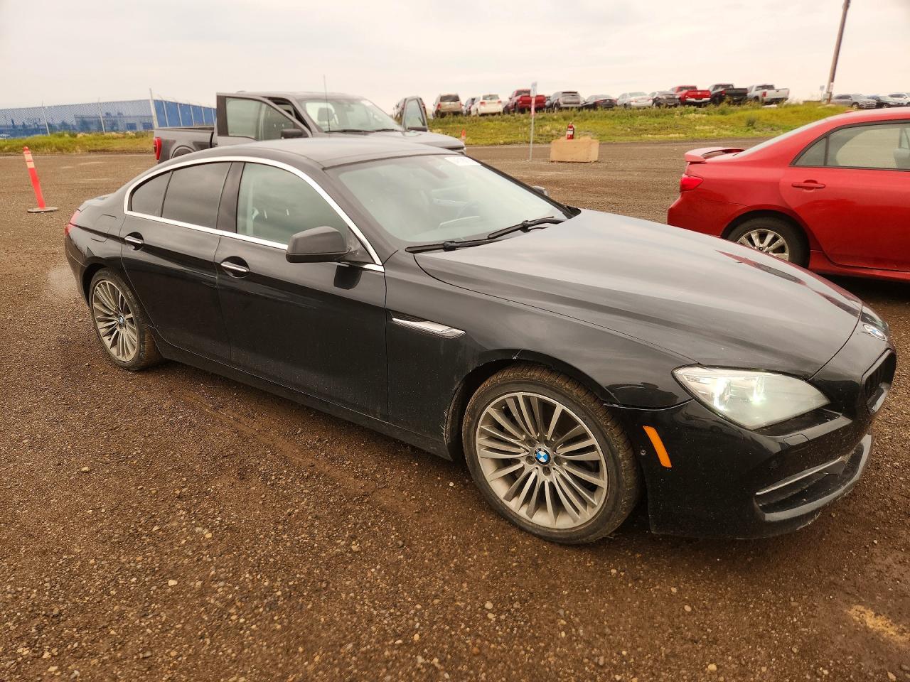 2013 Bmw 650 Xi Black vin: WBA6B4C52DDG67881