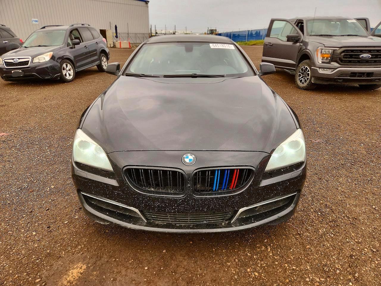 2013 Bmw 650 Xi Black vin: WBA6B4C52DDG67881
