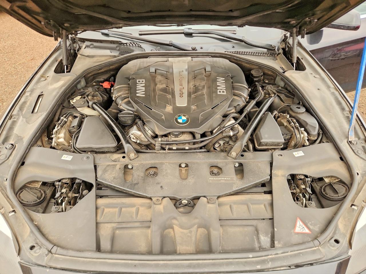 2013 Bmw 650 Xi Black vin: WBA6B4C52DDG67881