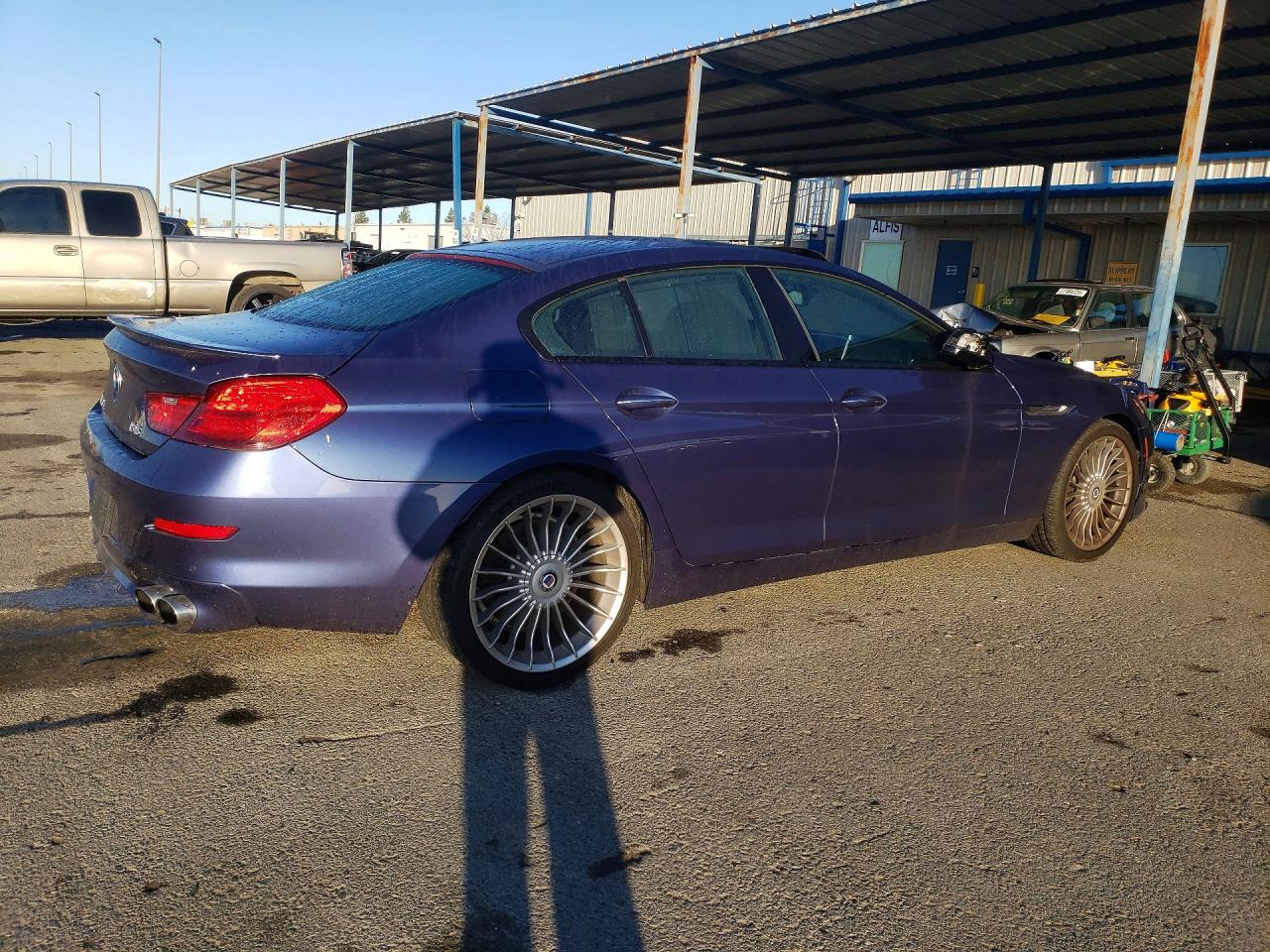 2015 Bmw Alpina B6 Blue vin: WBA6B4C52FD986164