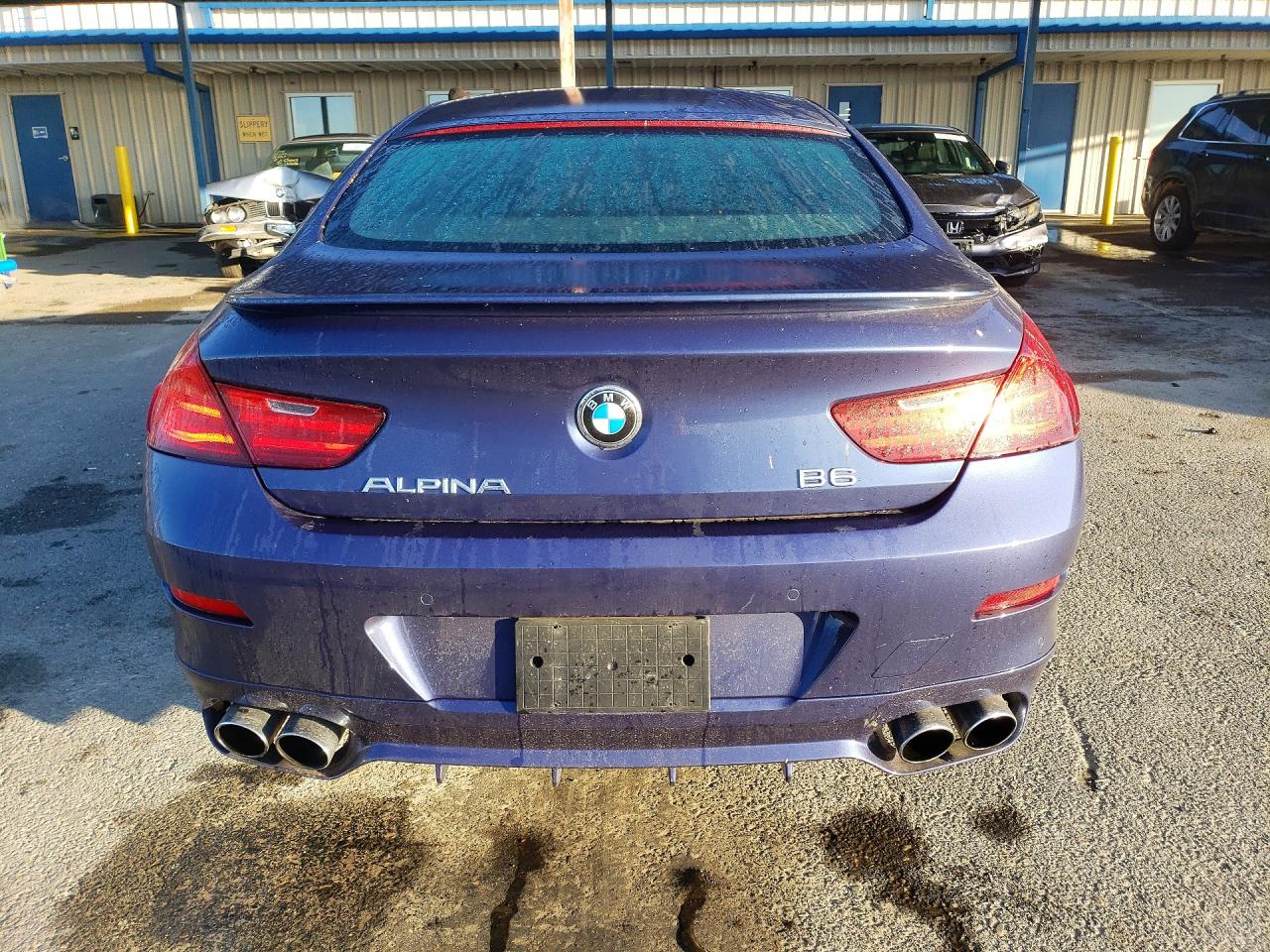 2015 Bmw Alpina B6 Blue vin: WBA6B4C52FD986164