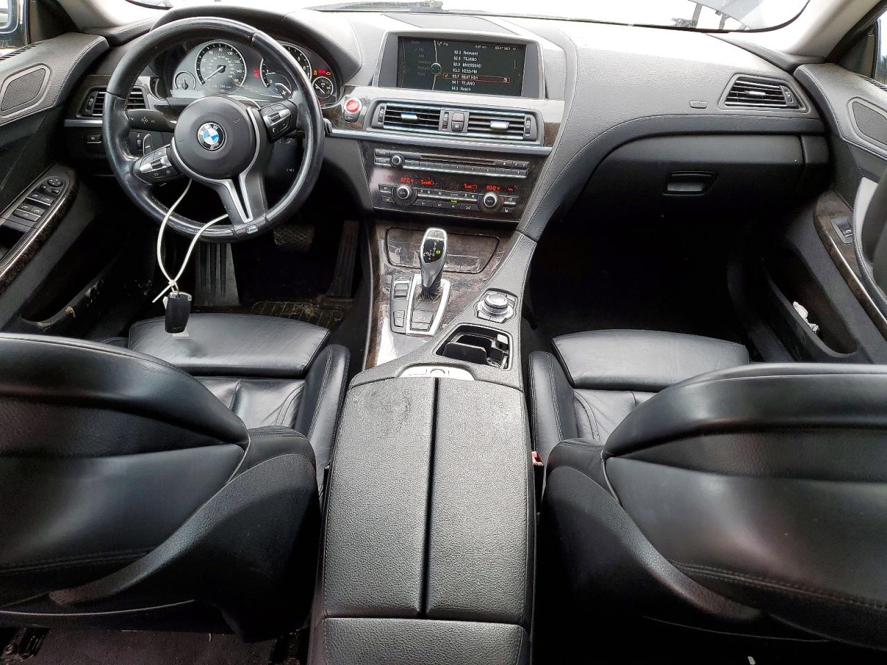2013 Bmw 650 Xi Black vin: WBA6B4C53DD098066
