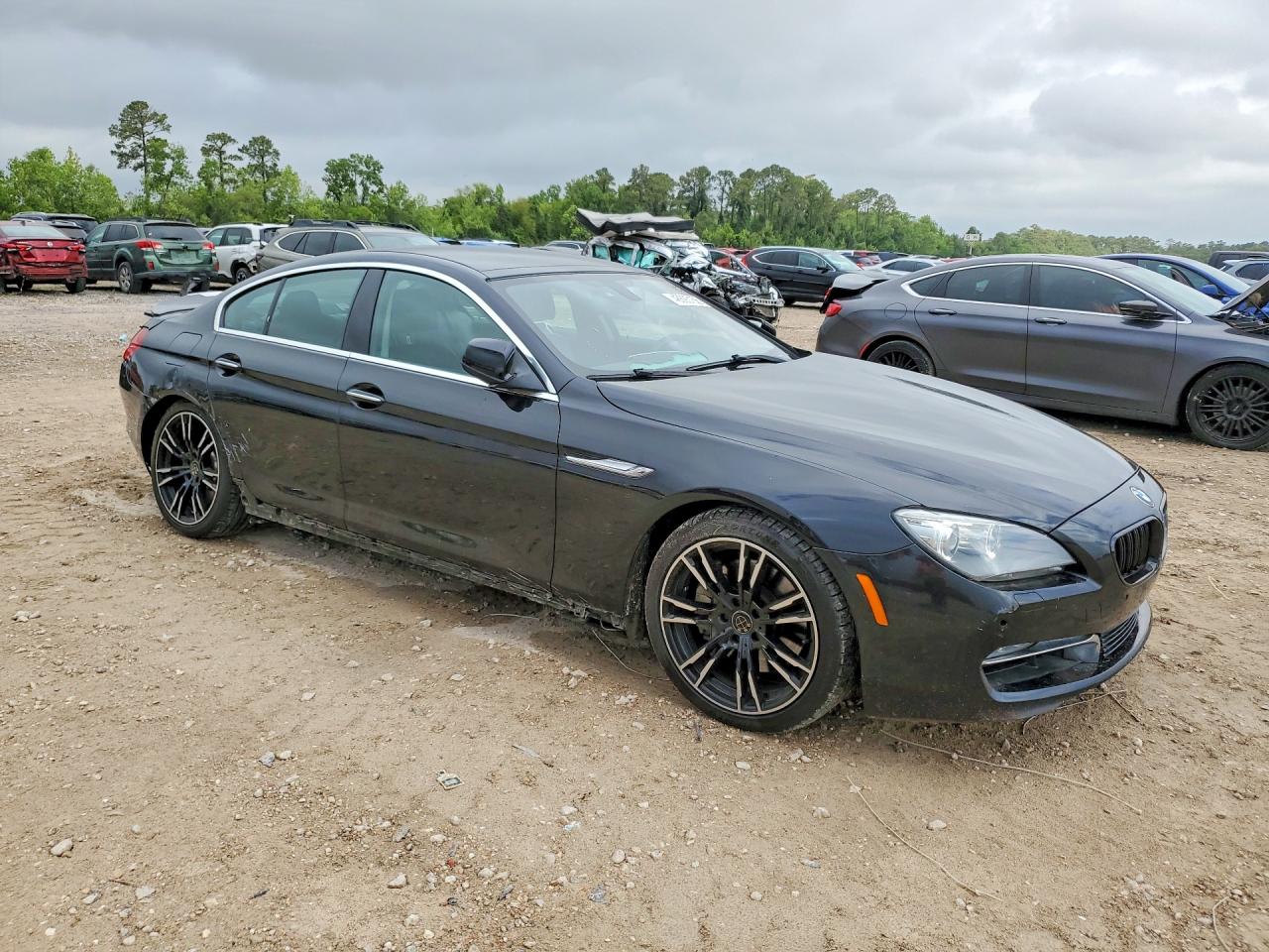 2013 Bmw 650 Xi Black vin: WBA6B4C53DD098066