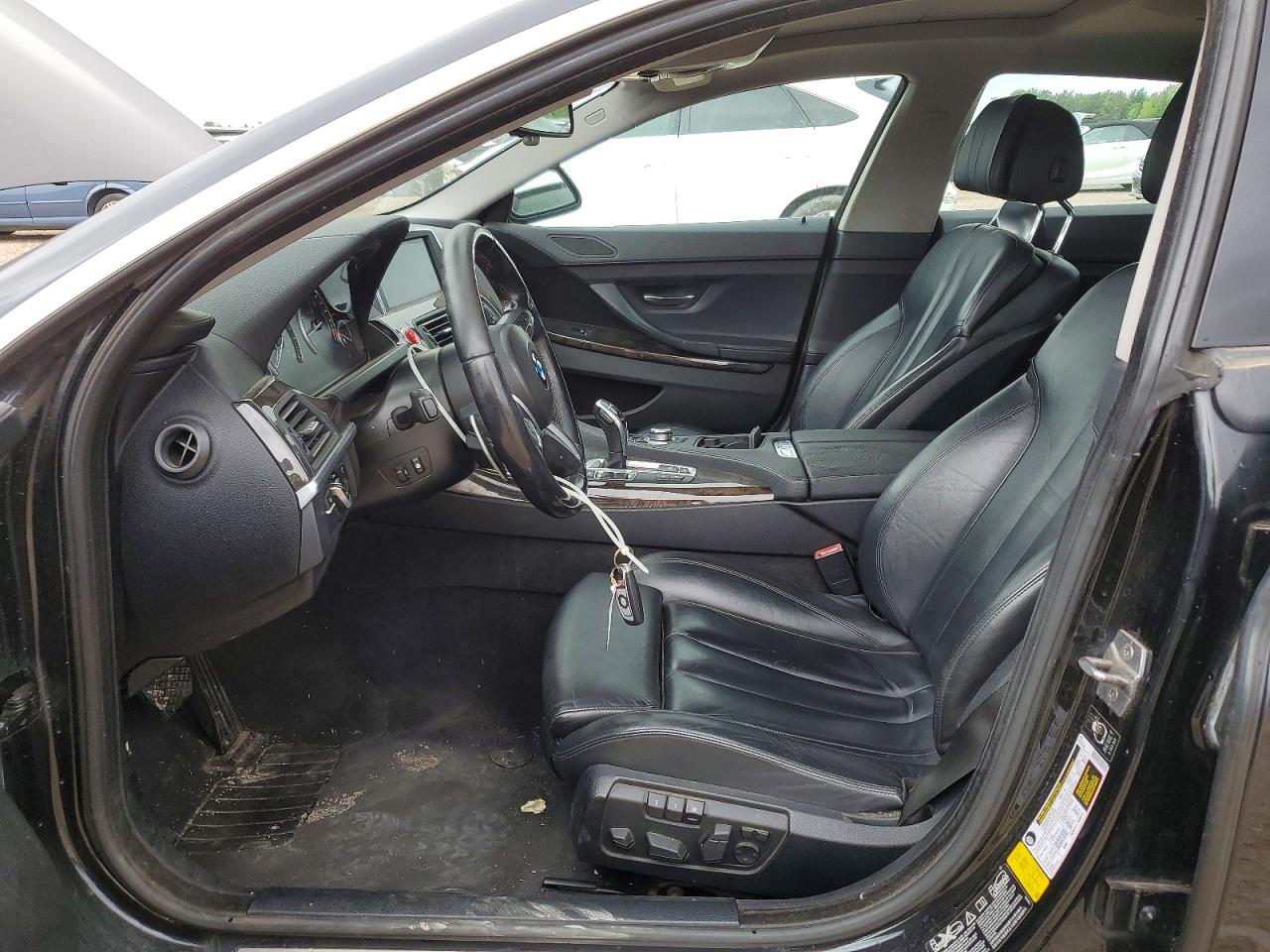 2013 Bmw 650 Xi Black vin: WBA6B4C53DD098066