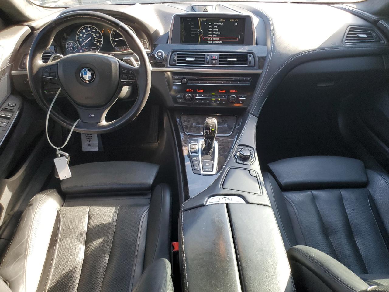 2013 Bmw 650 Xi Black vin: WBA6B4C53DDG67663
