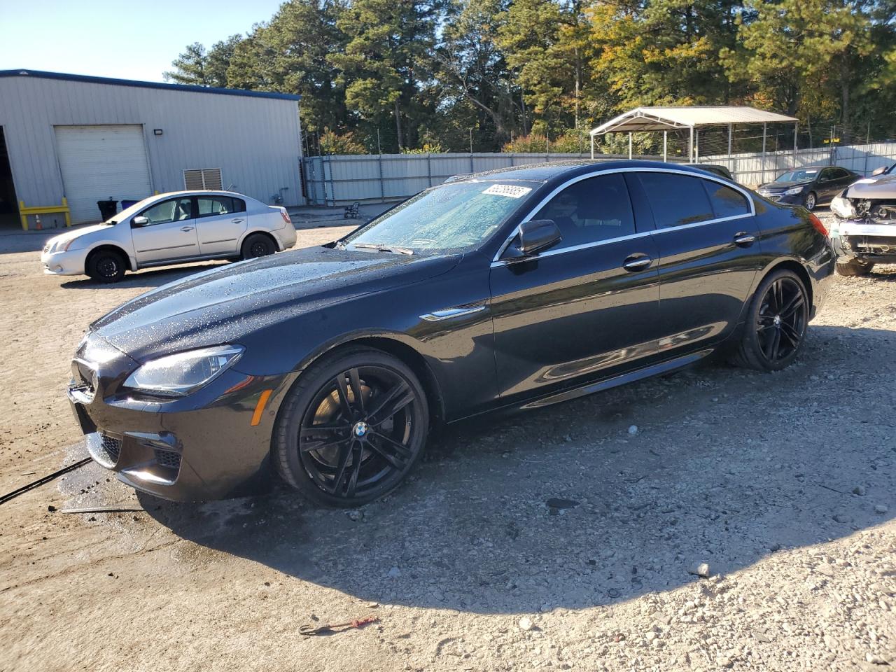 2013 Bmw 650 Xi Black vin: WBA6B4C53DDG67663