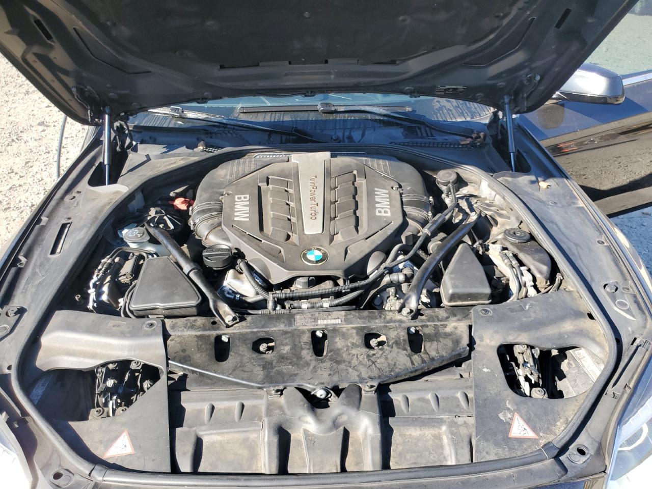 2013 Bmw 650 Xi Black vin: WBA6B4C53DDG67663